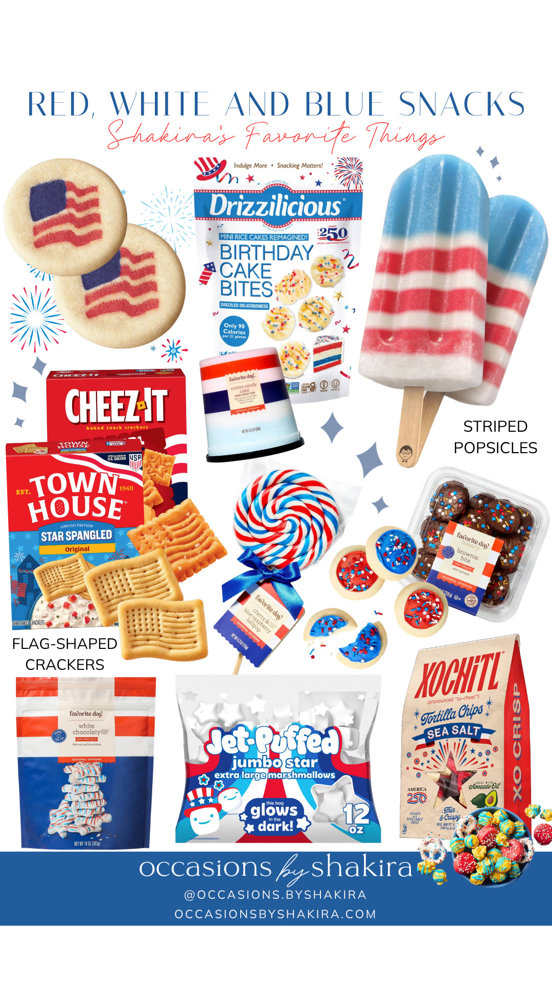Red, white, and blue snacks for summer celebrations. 

 

#LTKSeasonal #LTKHome #LTKKids