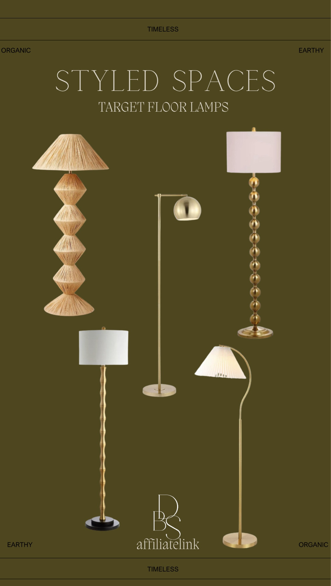 Target floor lamps 🤎

Floor lamp, lamp, target, target style, home finds, home decor, boho lamp, gold lamp, target home 

#LTKHome