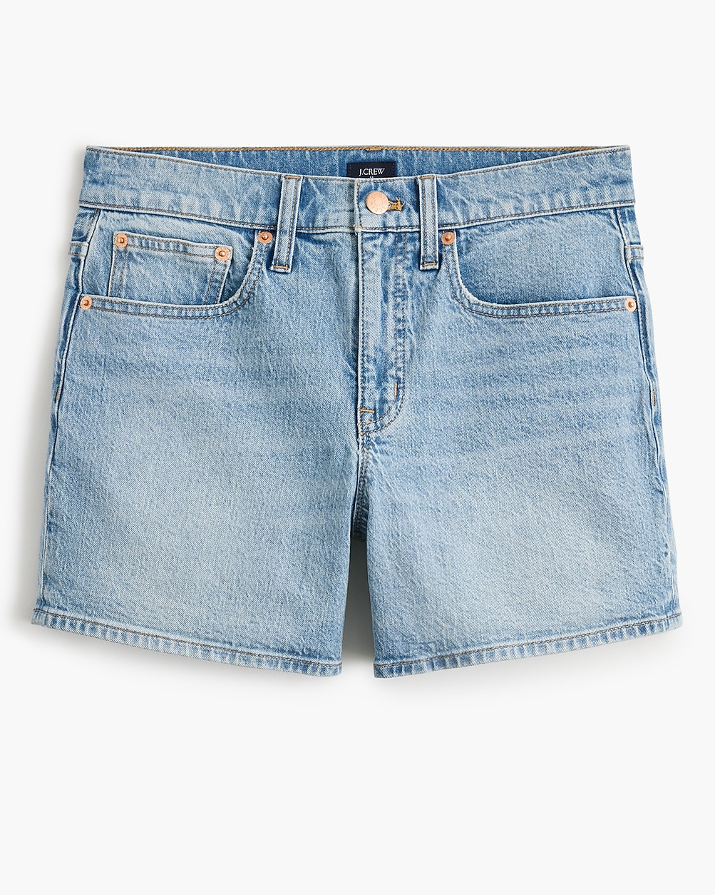 Mid-rise modern denim short | J.Crew Factory