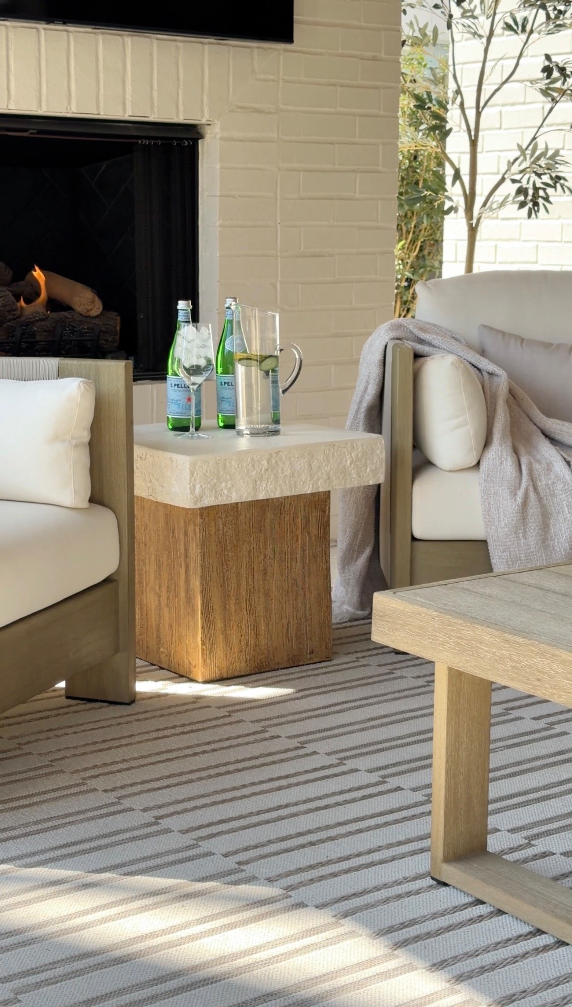 #ad Patio season is here and I gave my outdoor space a small refresh with a few pieces from @Wayfair. I linked all the wayfair pieces here so you can shop them 🔗

 #wishyouwerehere #outdoor #Wayfair #WayfairPartner

#LTKHome