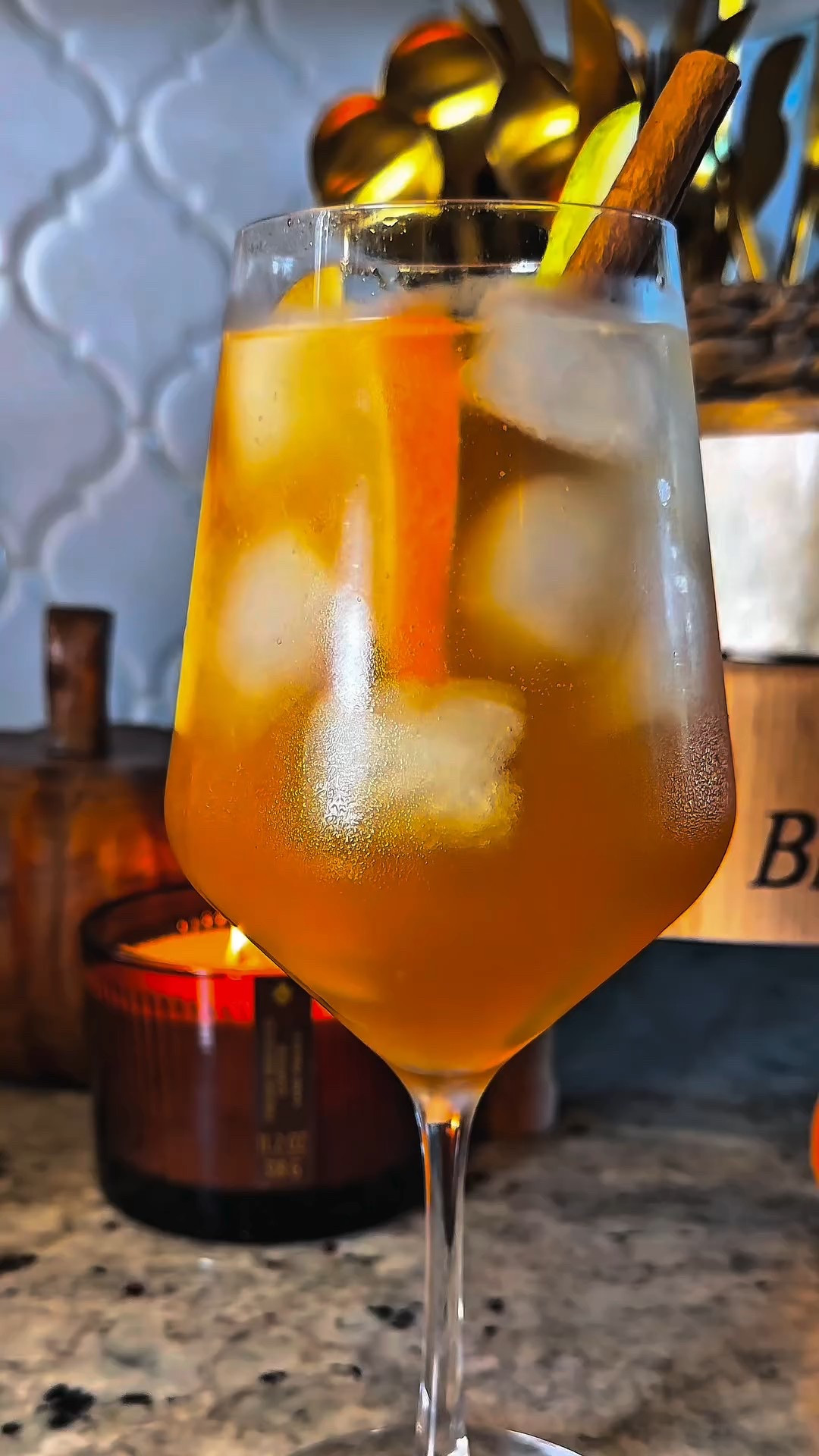 🍂 AUTUMN SPRITZ SEASON IS HERE 🍸✨
This isn’t your average fall cocktail… it’s crisp apple cider meets cozy amaretto with bubbles of prosecco to top it all off. Like sipping sweater weather in a glass.

Recipe:
1/4 cup apple cider
1 oz Disaronno amaretto
Top with prosecco
Garnish with orange slice, pear + apple slices, and a cinnamon stick

It’s warm, fizzy, and dangerously easy to drink. Perfect for fall parties, girls’ nights, or cozy nights in.

🍎 Save this to make for your next gathering and tag me when you try it!

#autumnspritz #fallcocktails #prosecco #applecider #savorandshine #cocktailtime #fallrecipes #easycocktails #cozydrinks #cocktailoftheday #aperolspritz