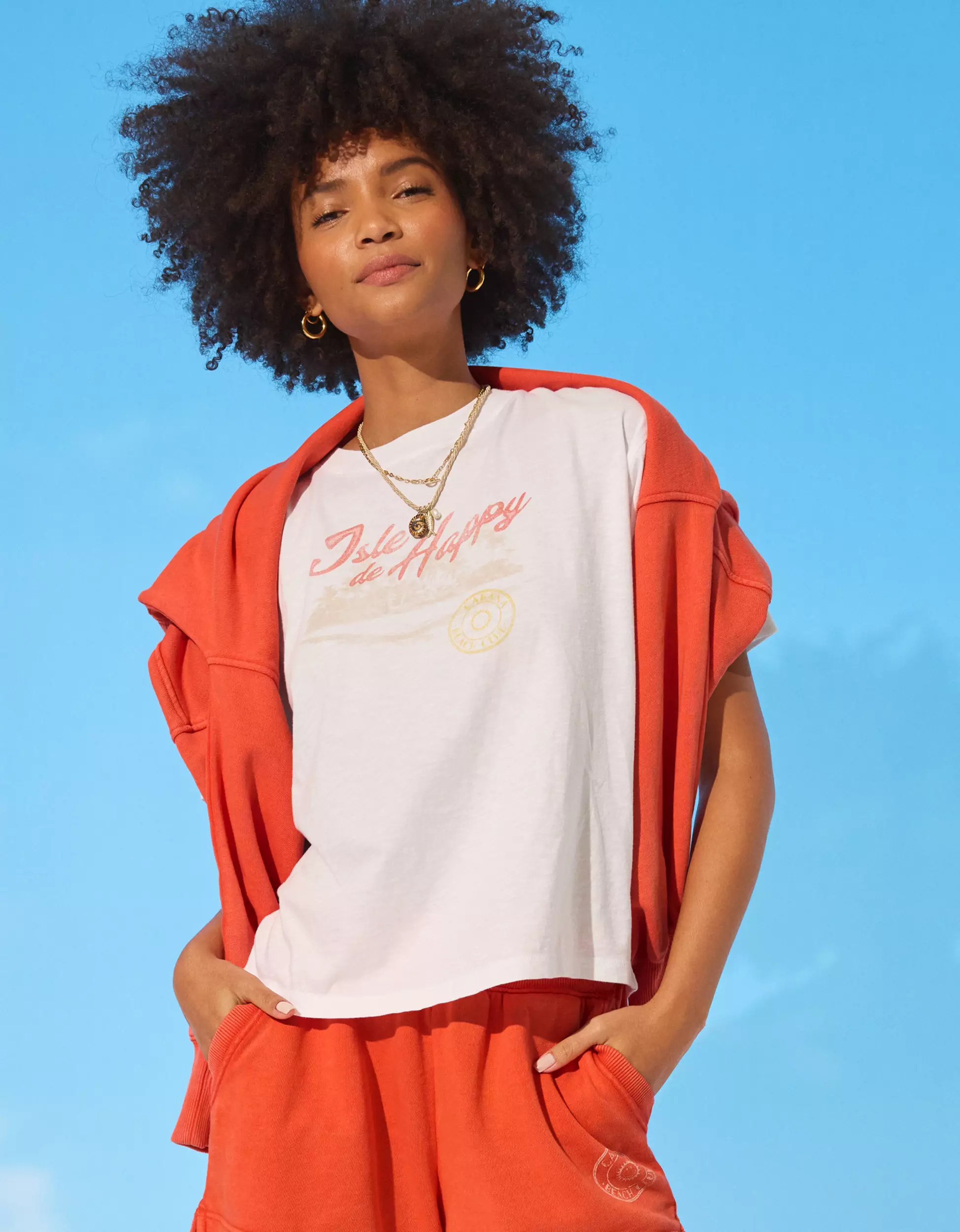 Aerie | Smiley® Relaxed T-Shirt | Aerie