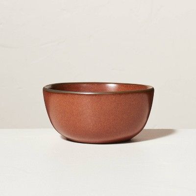 Stoneware Exposed Rim Mini Bowl Cinnamon - Hearth &#38; Hand&#8482; with Magnolia | Target