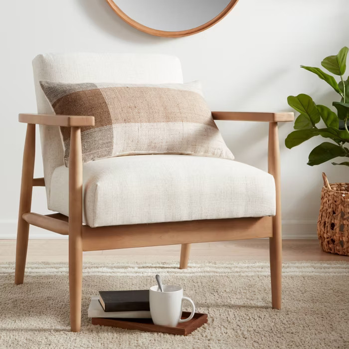 Oversized Textured Woven Lumbar Throw Pillow - Threshold™ | Target