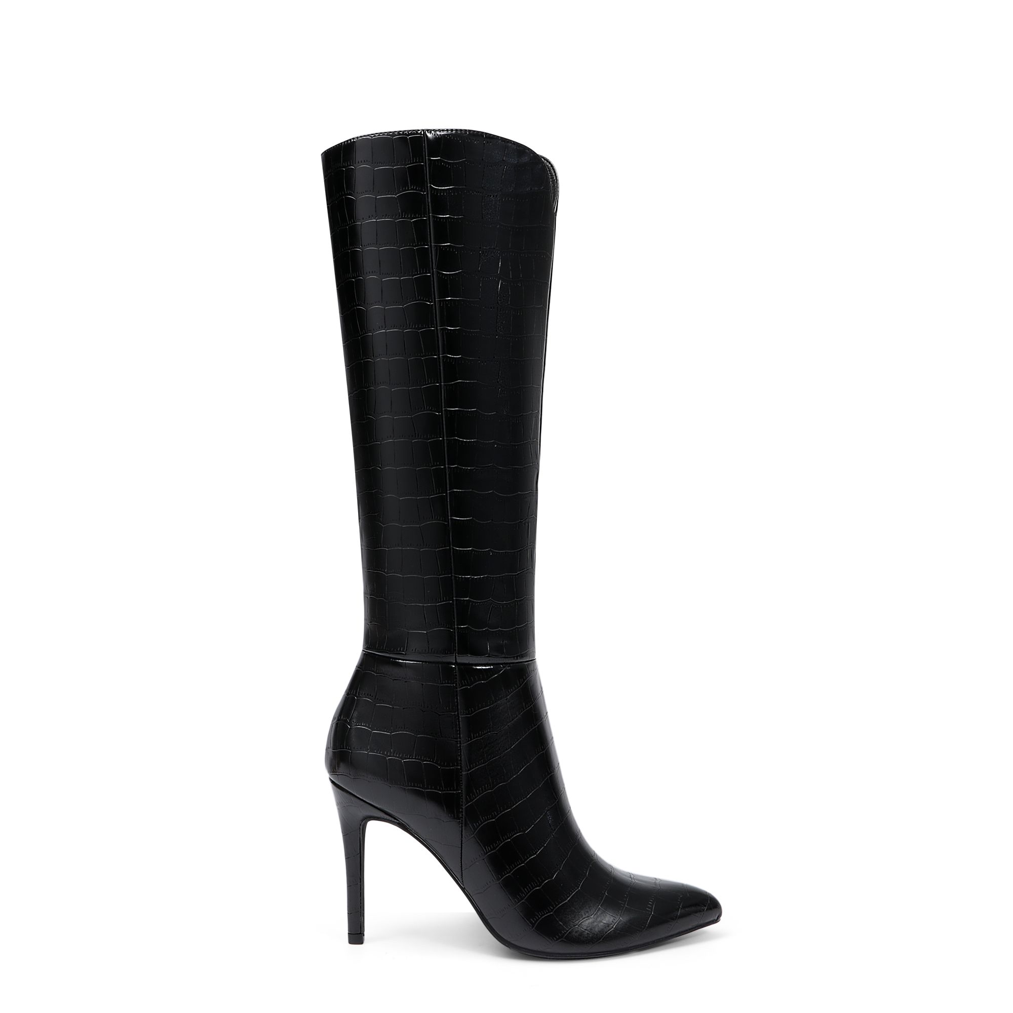 Pointed Toe Stiletto Knee High Boots | Dream Pairs