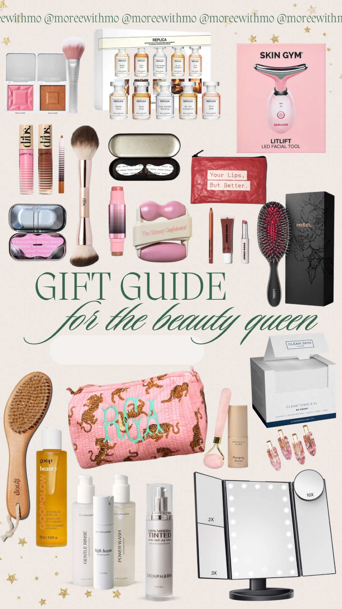 Gift guide for the beauty queen! 

Gifts for her 
Gift guide 
Christmas gifts 
Holiday 
Beauty 

#LTKSeasonal #LTKHoliday #LTKGiftGuide