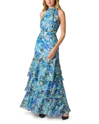 Glazed Chiffon Gown | Bloomingdale's (US)