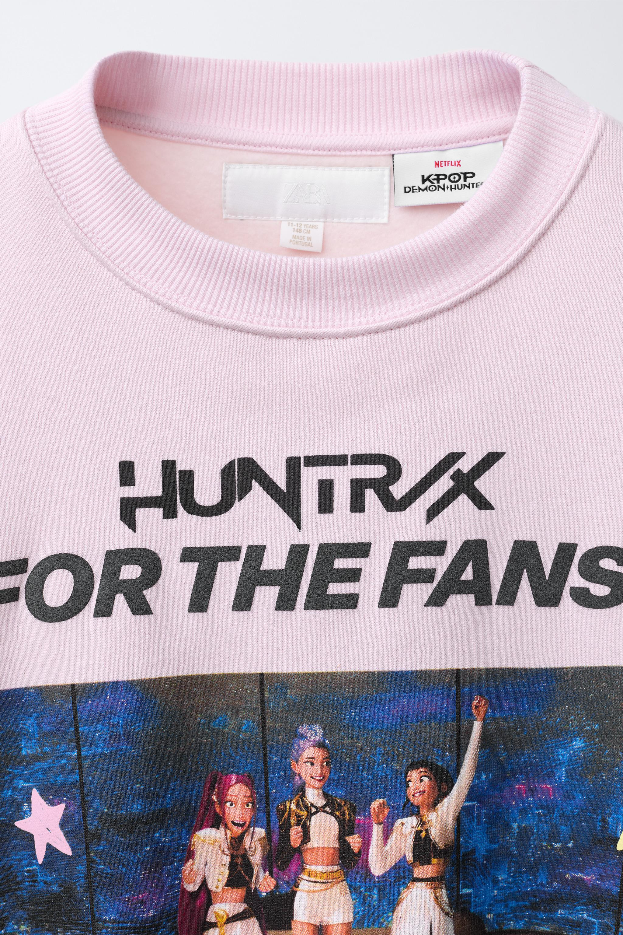 KPOP DEMON HUNTERS™ NETFLIX © PRINT SWEATSHIRT | Zara US