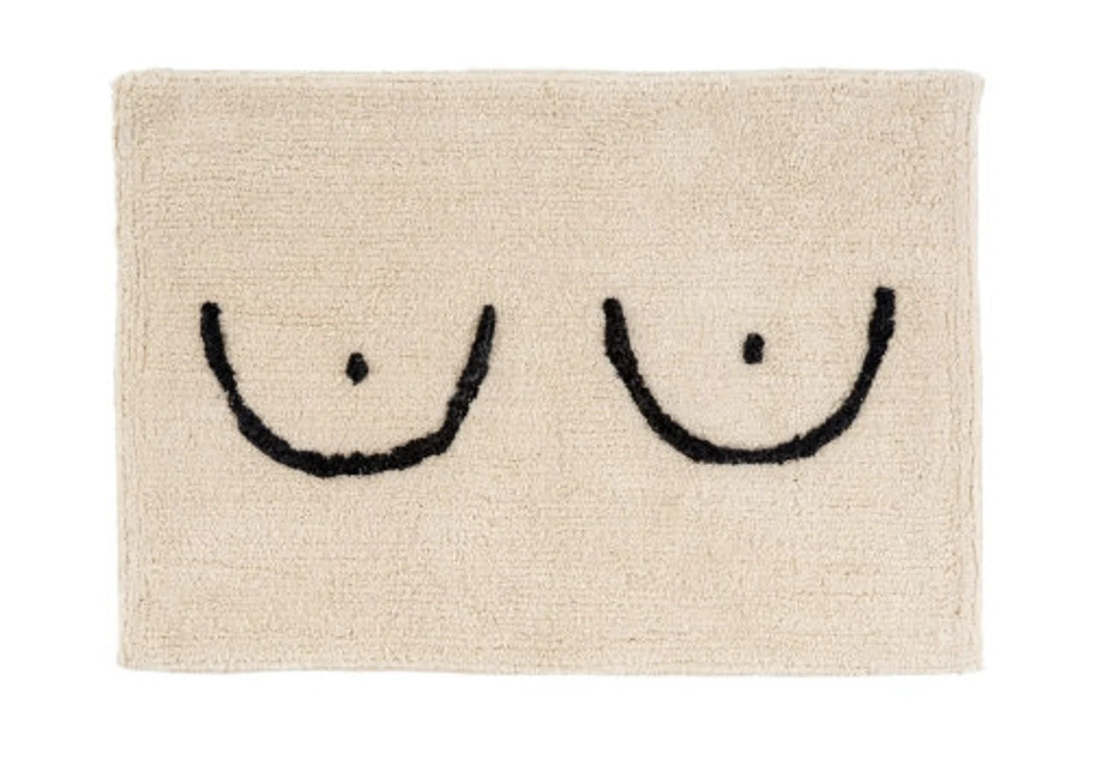 Bath Mat Rug Boobs Off White | Etsy (US)