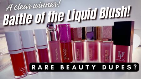 Battle of the liquid blush: which one is the best dupe for Rare Beauty Liquid Blush? Elf camo liquid blush, Juvias place liquid blush and more! 

#LTKfindsunder50 #LTKbeauty #LTKover40