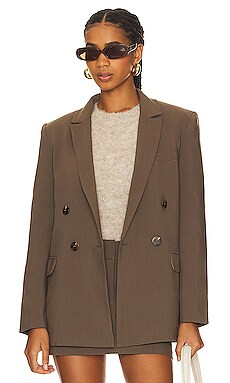 ASTR the Label Milani Blazer in Mushroom from Revolve.com | Revolve Clothing (Global)