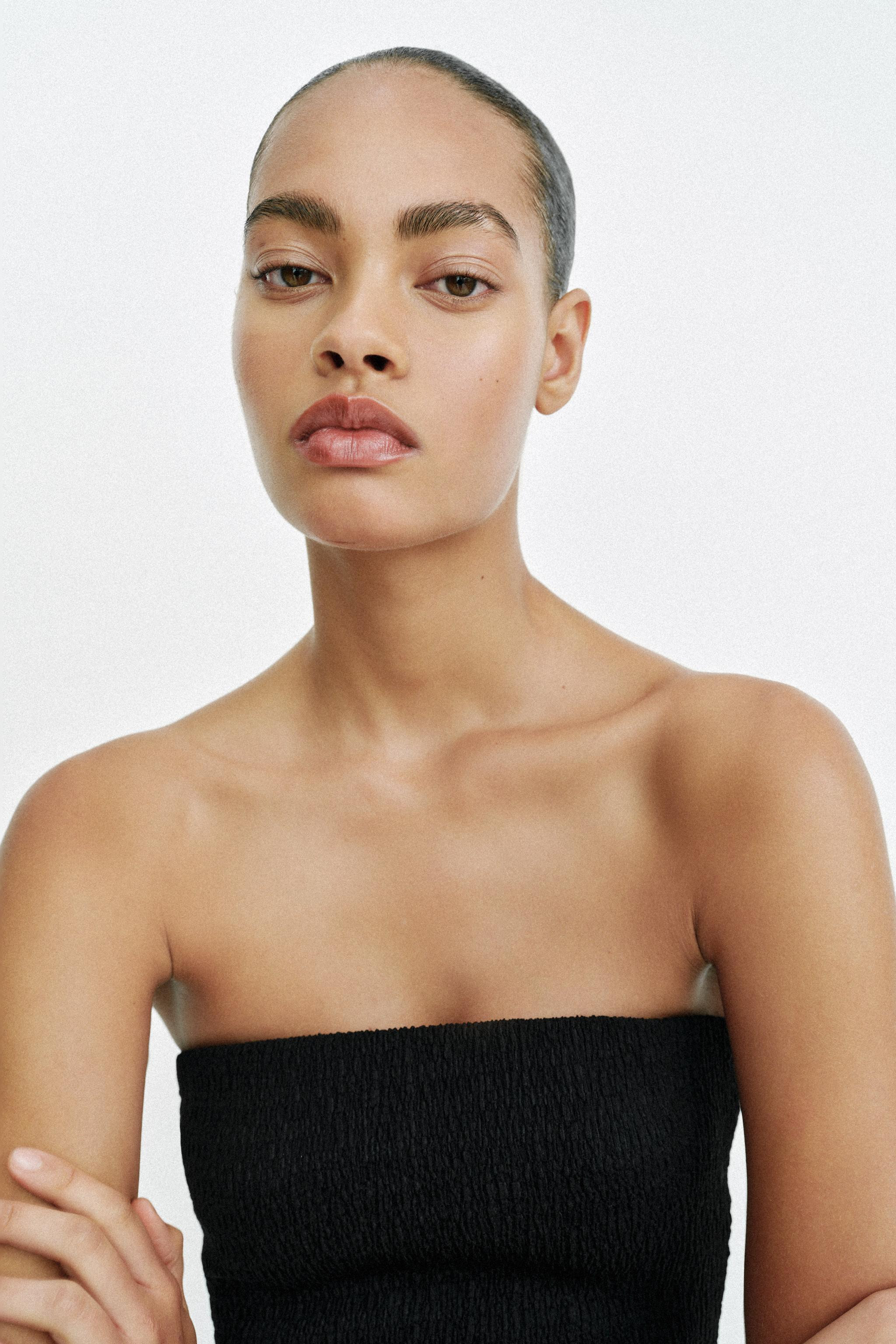 COMBINED BANDEAU DRESS | Zara UK