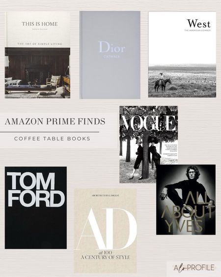 Amazon Prime Finds : Coffee Table Books // home decor, Amazon home, Amazon home finds, Amazon deals, Amazon prime deals, neutral home decor