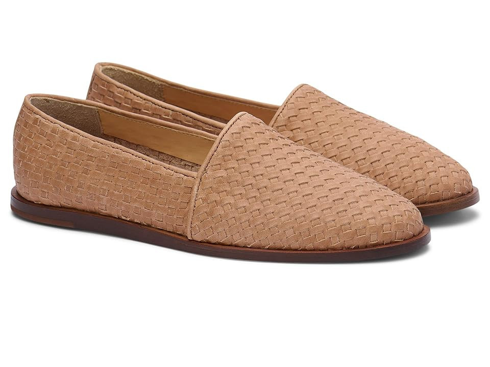 Nisolo Mara Woven Slip-On (Almond) Women's Shoes | Zappos