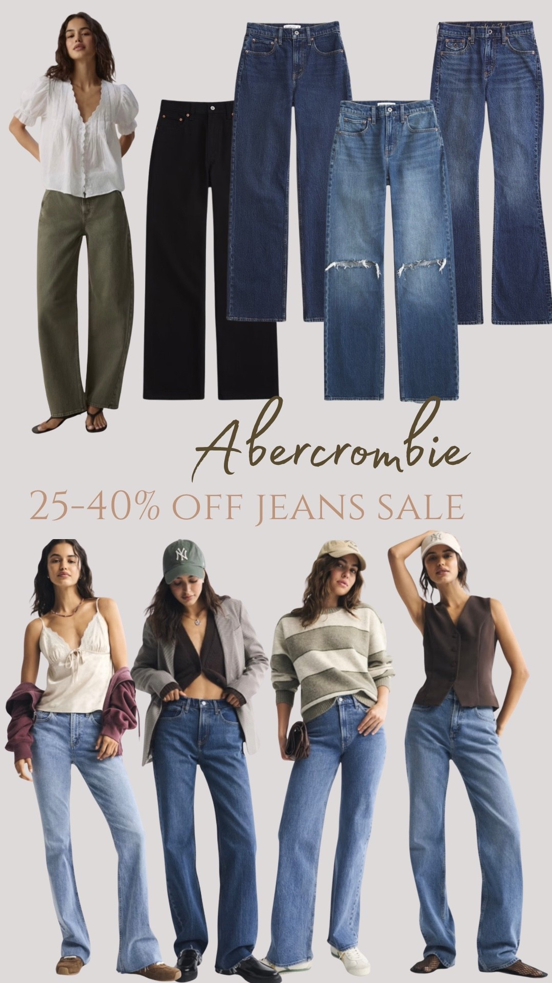 25-40% off jeans 

#jeans #denim #pants 

#LTKootd #LTKSaleAlert #LTKValentine
