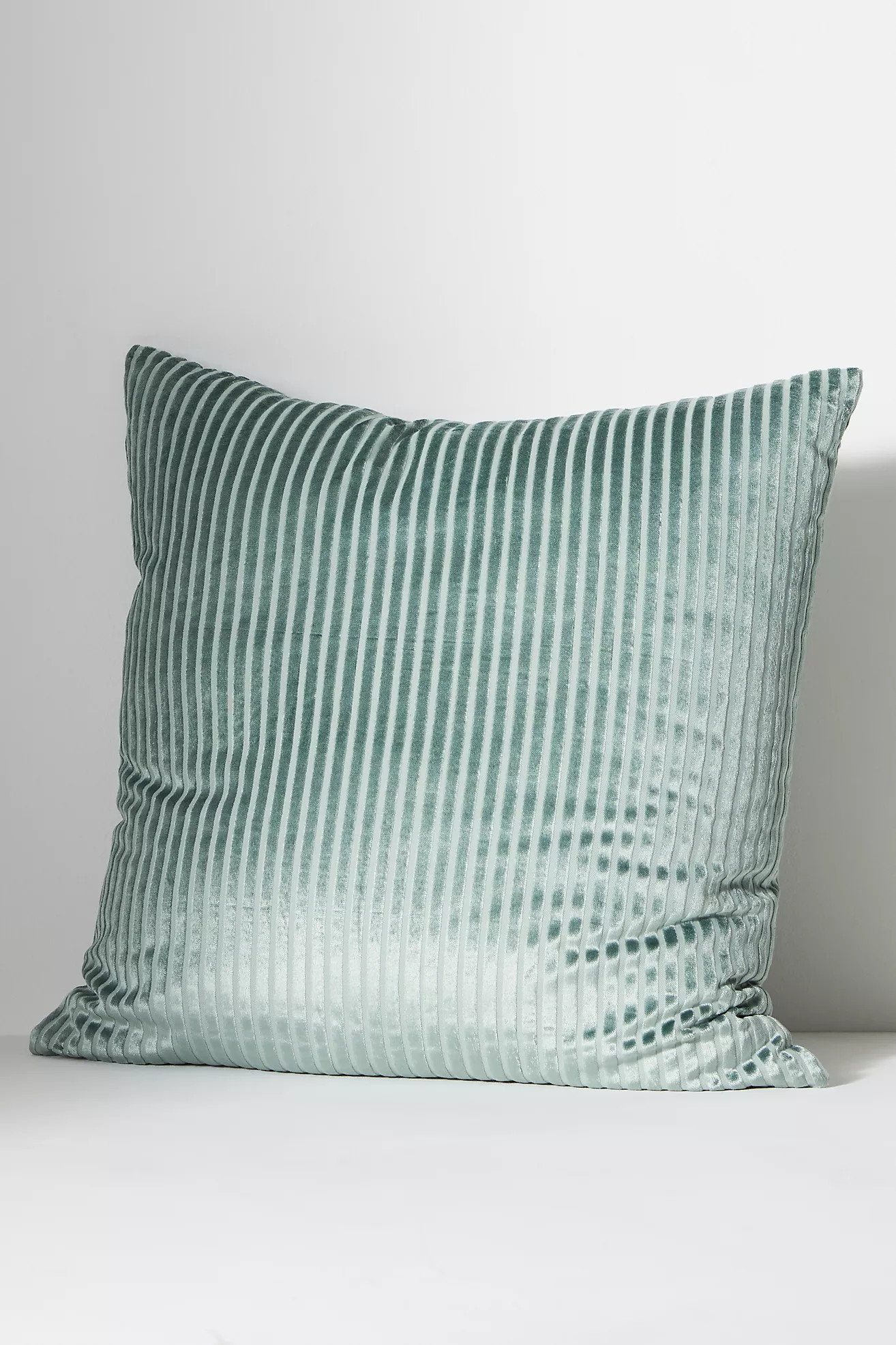 Fiora Ribbed Velvet Pillow | Anthropologie (US)