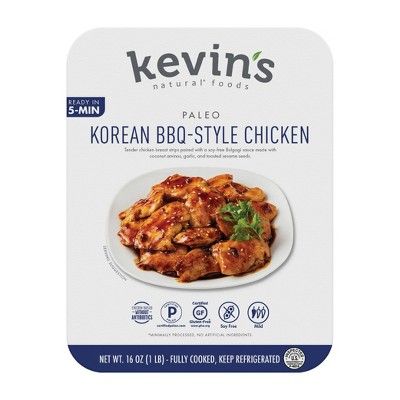 Kevin&#39;s Natural Foods Korean BBQ-Style Chicken - 16oz | Target