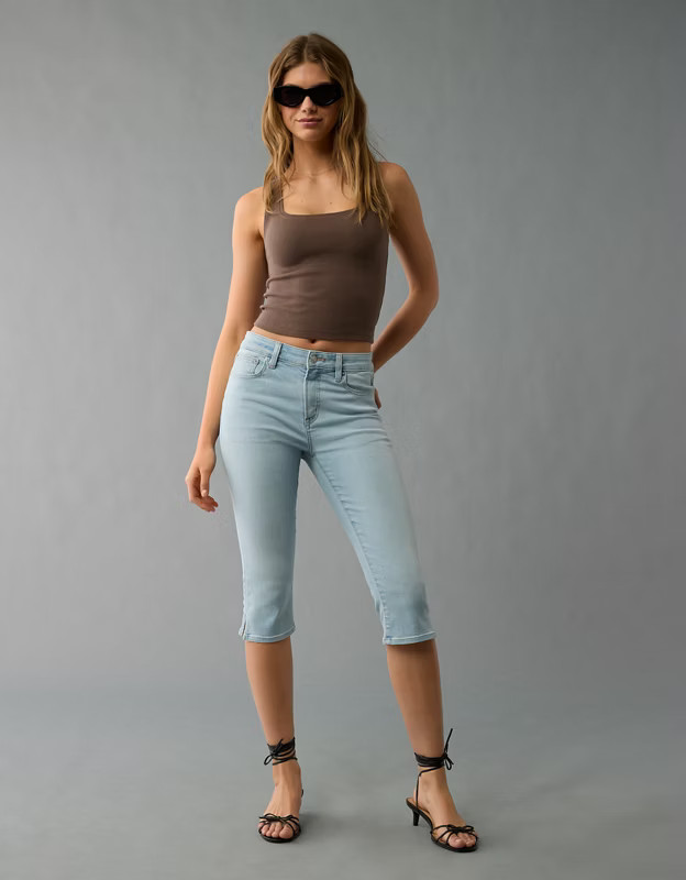 AE Main Squeeze Square Neck Tank Top | American Eagle Outfitters (US & CA)