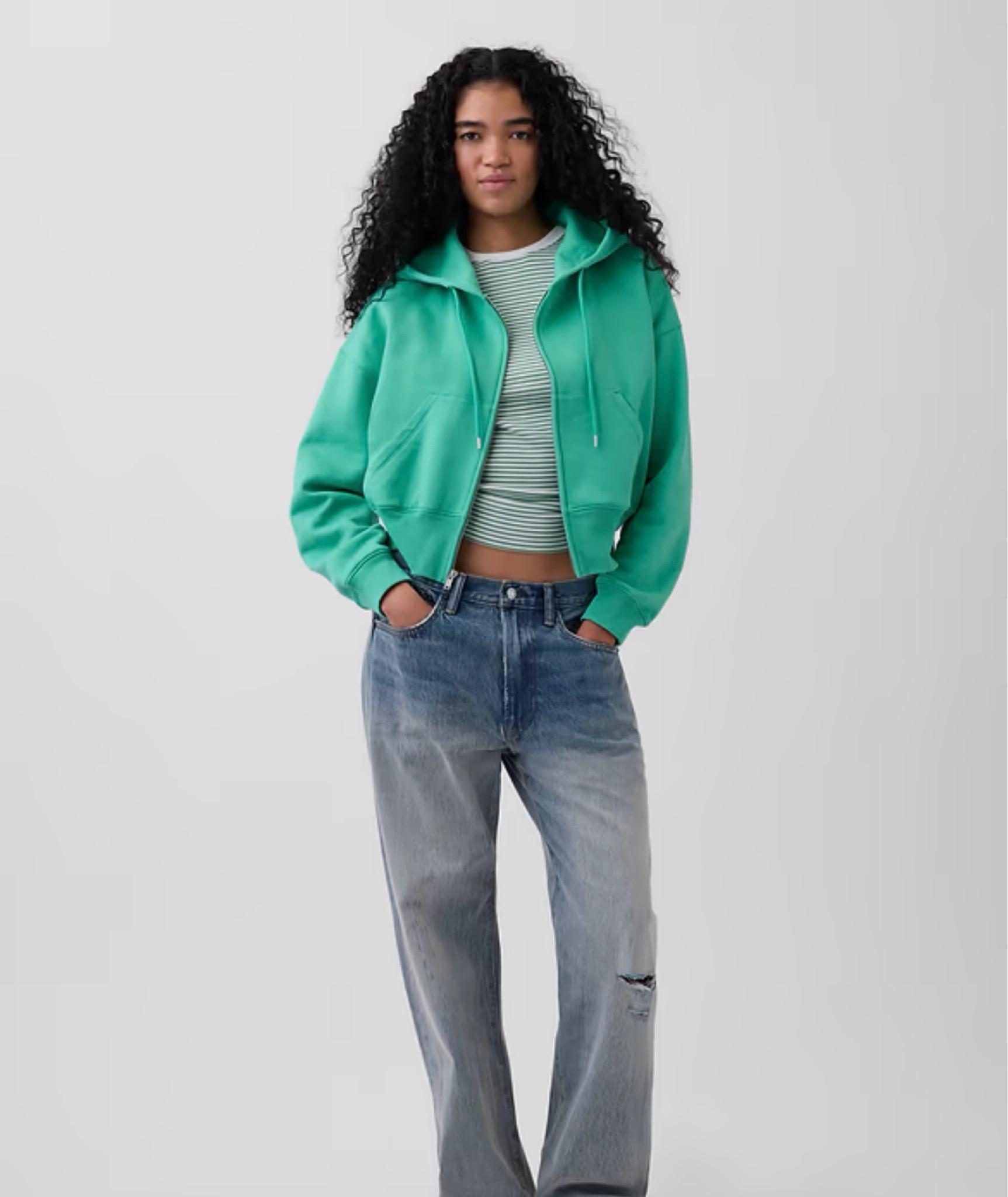 Your new everyday hoodie just dropped 🤍 This VintageSoft Wedge Zip Hoodie from Gap is the perfect throw-on-and-go layer — soft, comfy, and gives that effortless off-duty look. I’m obsessed with the relaxed fit and the fact that it’s currently on sale 🙌🏽 Perfect for airport fits, coffee runs, and cozy days. #LTKSaleAlert #GapStyle #CozyChic #TravelStyle

#LTKSaleAlert #LTKMidsize #LTKootd