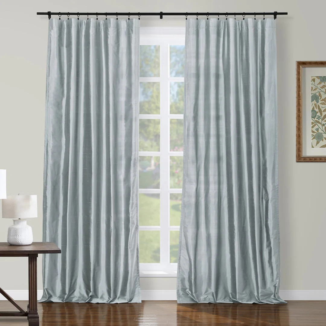 Selman Dupioni Silk Drapery Soft Top | TWOPAGES