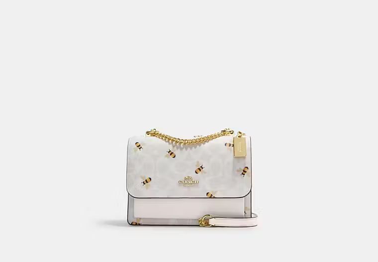 Klare Crossbody In Signature Canvas With Bee Print | Coach Outlet
