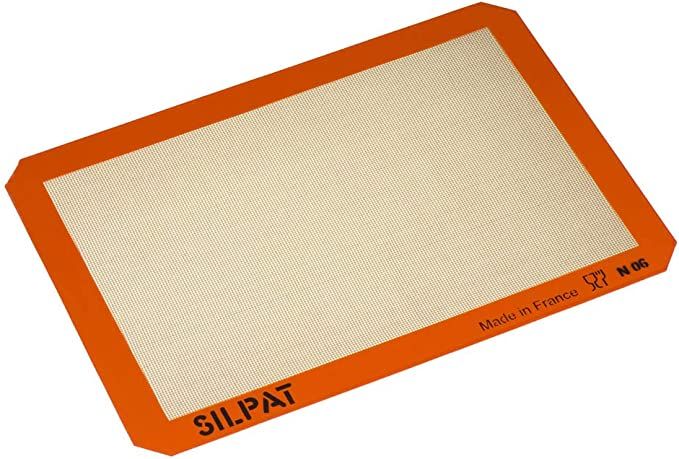 Silpat Premium Non-Stick Silicone Baking Mat, Half Sheet Size, 11-5/8 x 16-1/2 | Amazon (US)