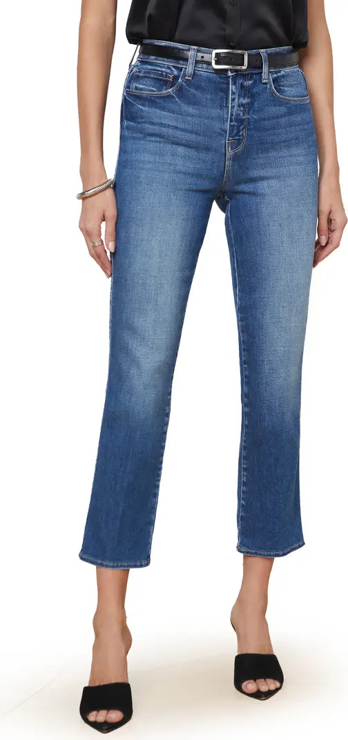 Alexia High Waist Ankle Straight Leg Jeans | Nordstrom Rack