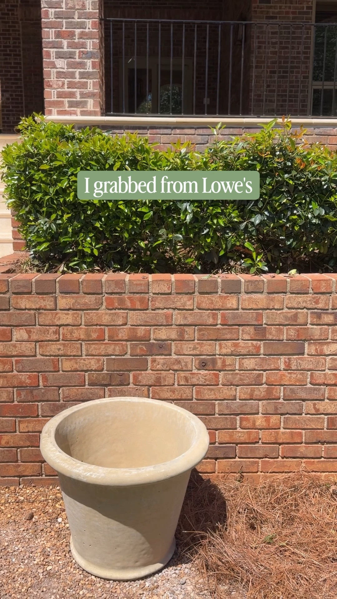 125 lb, 27” clay pots under $85

#LTKHome