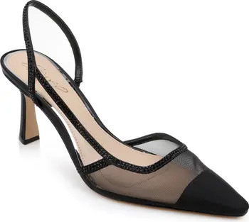 Tammy Slingback Half d'Orsay Cap Toe Pump (Women) | Nordstrom