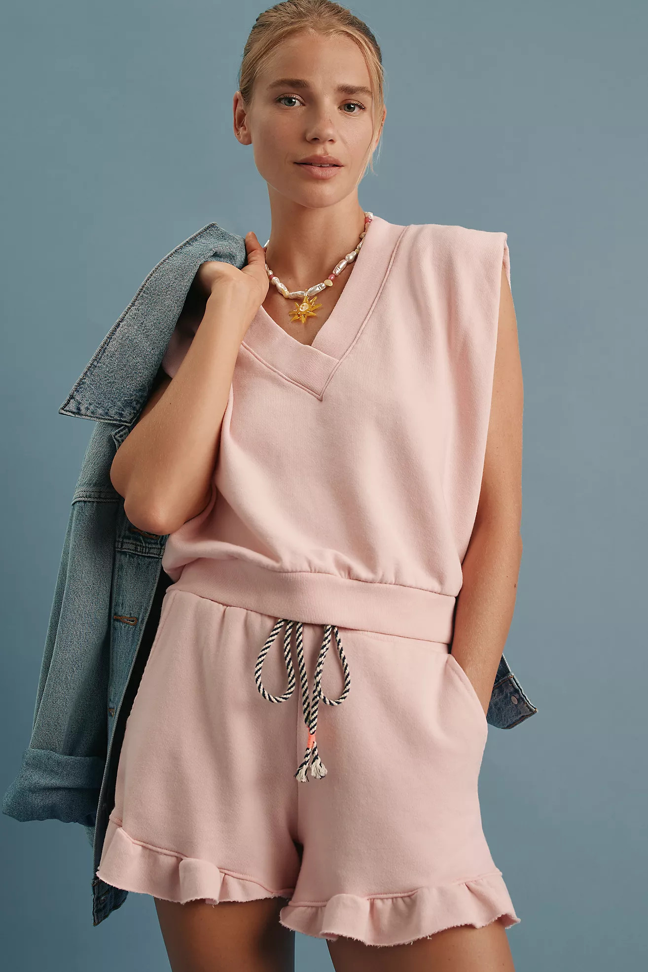 Sundry Sleeveless Sweatshirt | Anthropologie (US)