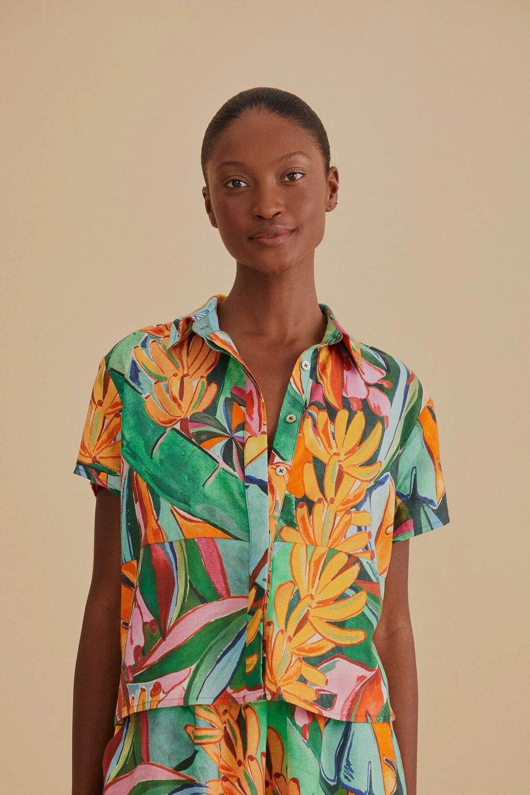 Banana Foliage Shirt | FarmRio