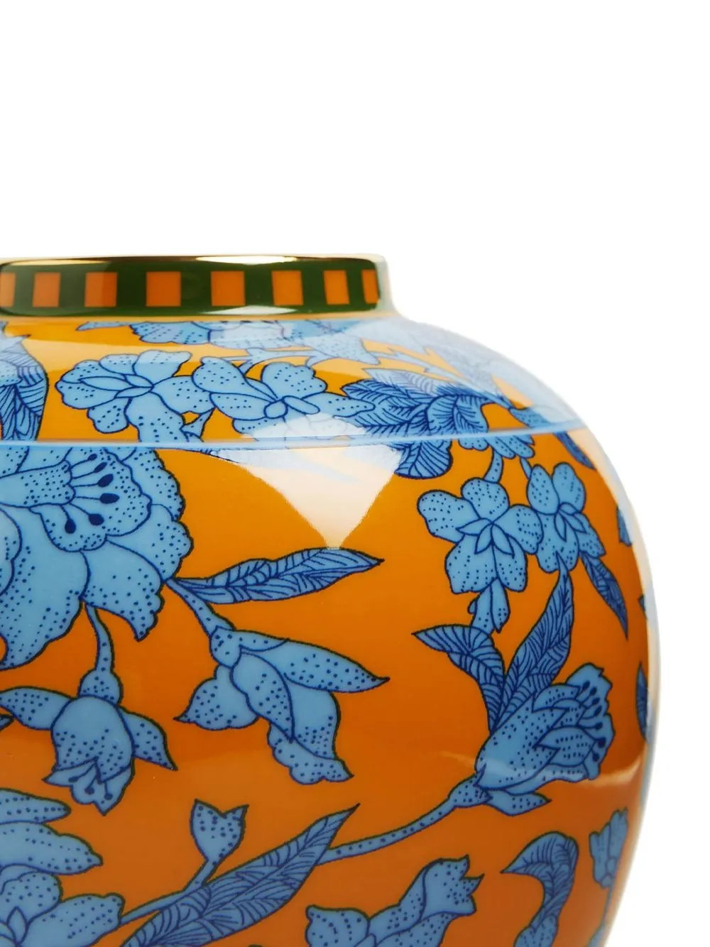 Lilium Zafferano-print tea jar | Farfetch Global