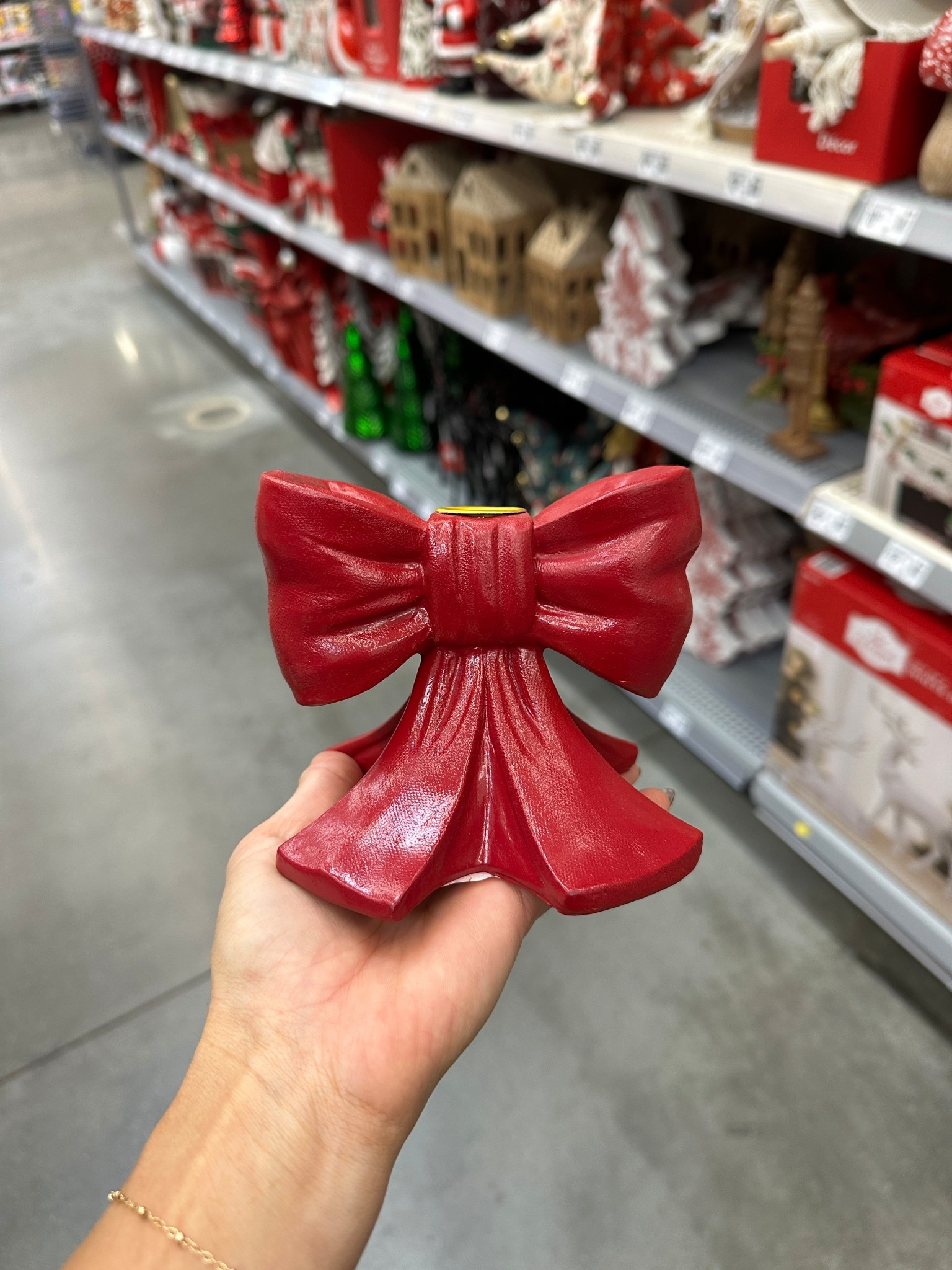 Cutest bow candle holder at Walmart!! #walmartfinds 

#LTKFindsUnder50 #LTKHoliday #LTKHome