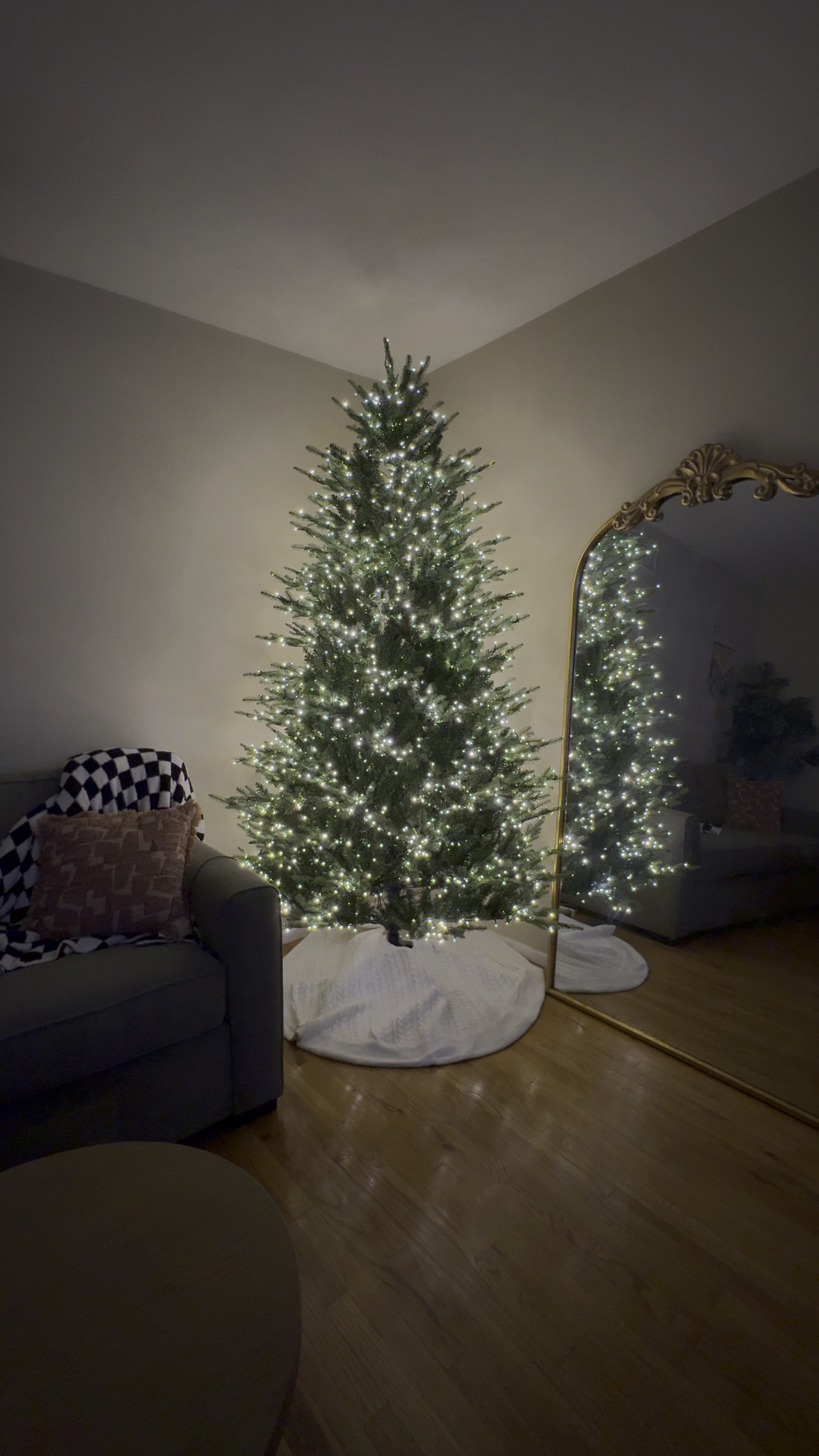 Viral Home Depot Christmas tree is back in stock this year! This is the 7.5 ft. Also comes in a slim version. Has a pedal to turn on and off. Has a remote to change settings and lights. It has the twinkling light option ✨ 
This sold out so fast last year!!! 

Christmas tree, Holiday decor,  viral tree, home decor, holiday style

#LTKHome #LTKSeasonal #LTKHoliday