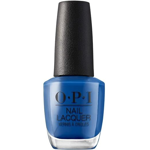 OPI Nail Lacquer Nail Polish | Opaque Dark Blue Green Crème Chip Resistant Nail Polish | Vegan, ... | Amazon (US)