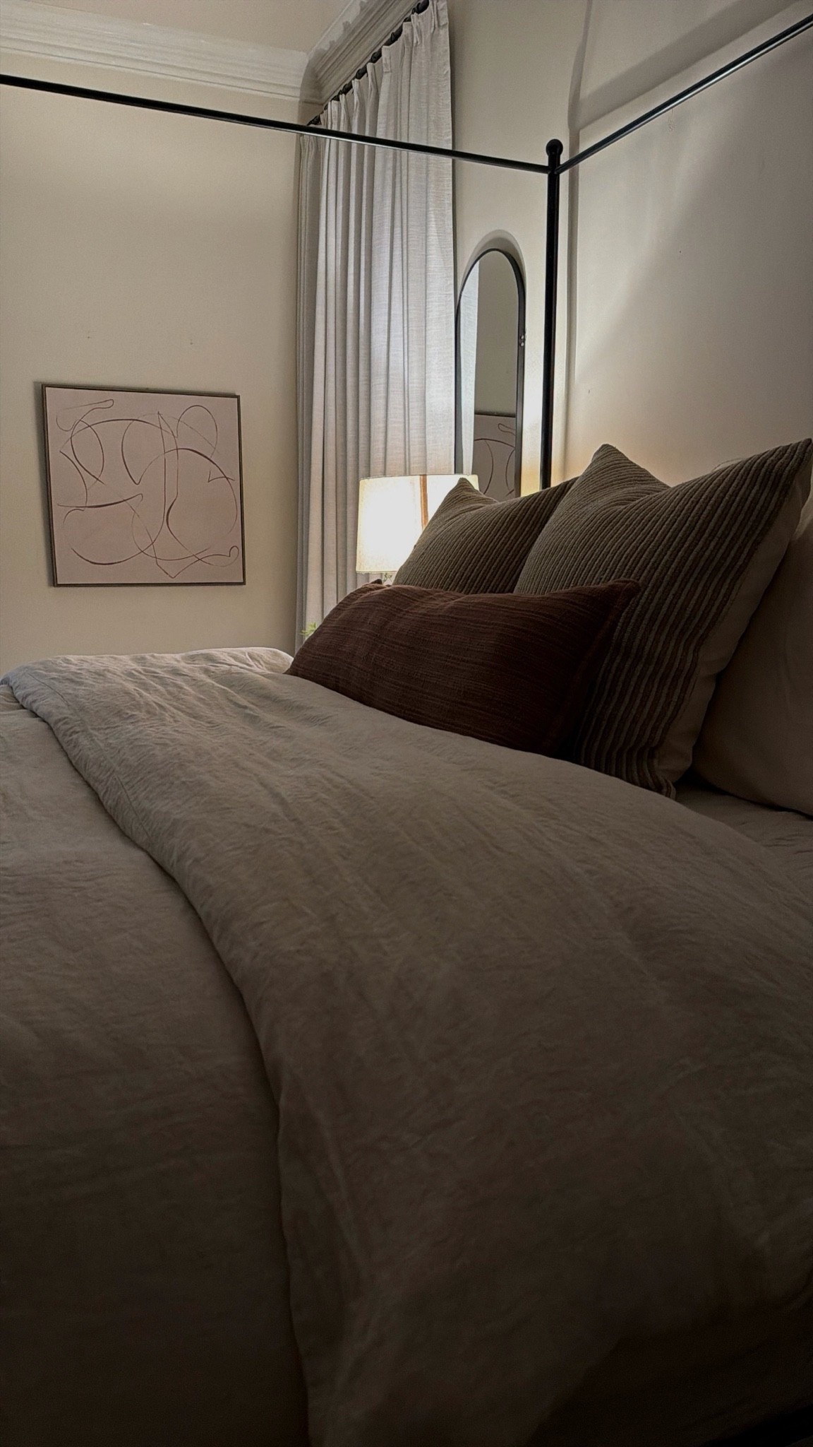 Primary bedroom details including the affordable Amazon version of this linen duvet cover that is IDENTICAL to mine!

#LTKHome #LTKSaleAlert