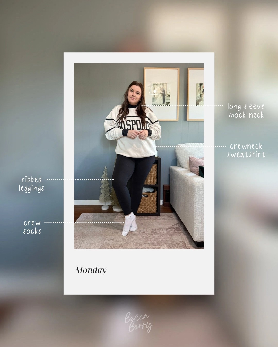 Item and size breakdown:
A&F crewneck oversized sweatshirt (XL)
Mockneck double-lined top (L)
Aerie Offline ribbed leggings (XL)
Crew socks

#LTKMidsize #LTKootd #LTKFindsUnder50