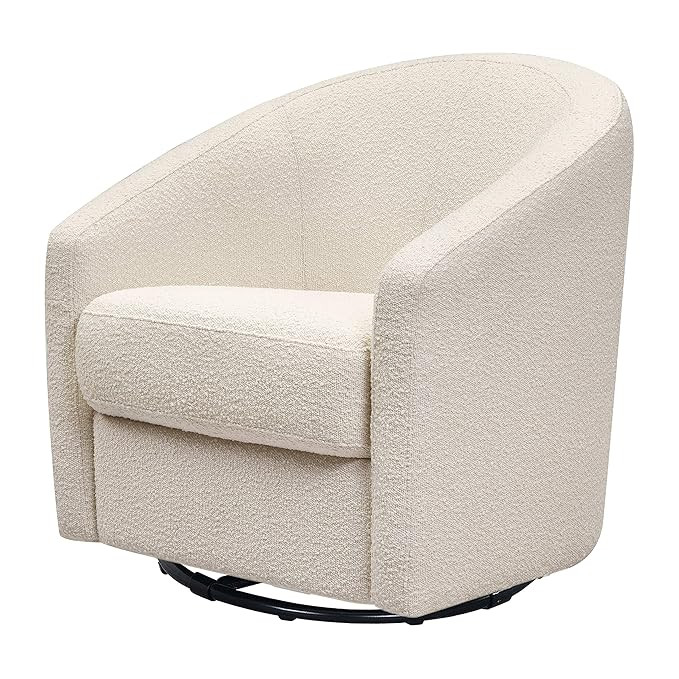 Babyletto Madison Swivel Glider in Ivory Boucle, Greenguard Gold and CertiPUR-US Certified | Amazon (US)