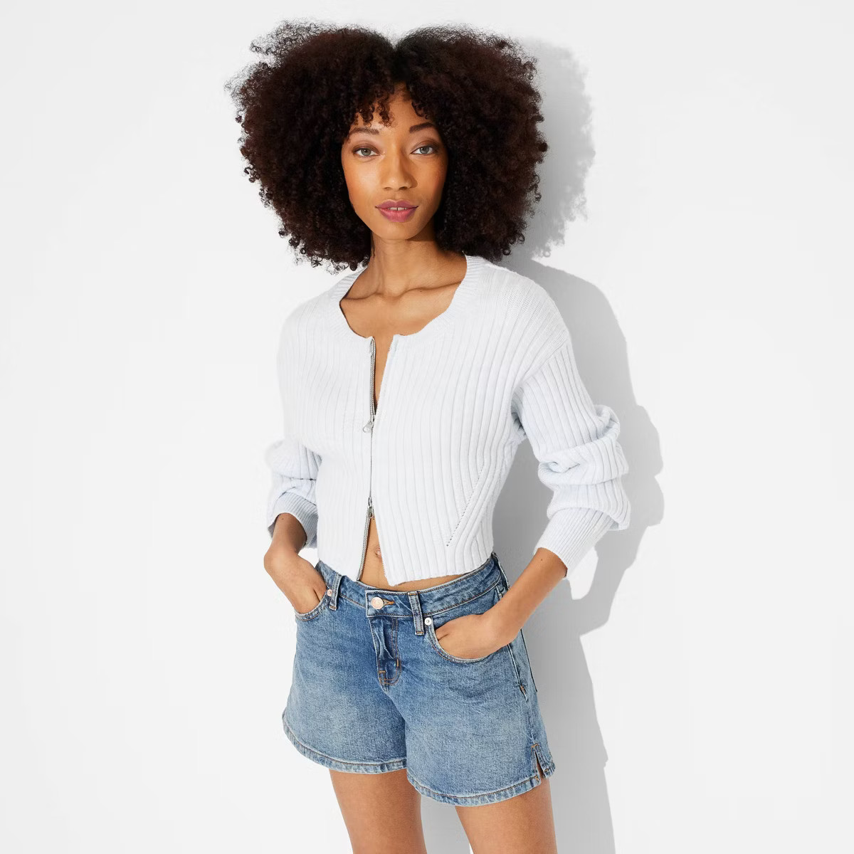 Women's Foundational Heritage Denim Shorts - Wild Fable™ | Target