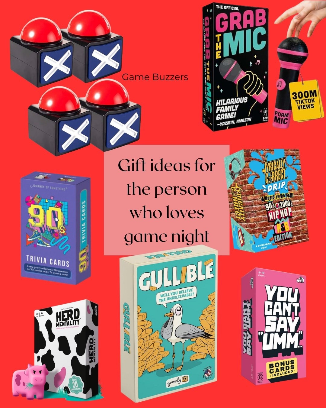 There’s always that one person who gets the games out - this is the ultimate Christmas list for them 

#LTKFamily 

#LTKHoliday #LTKGiftGuide