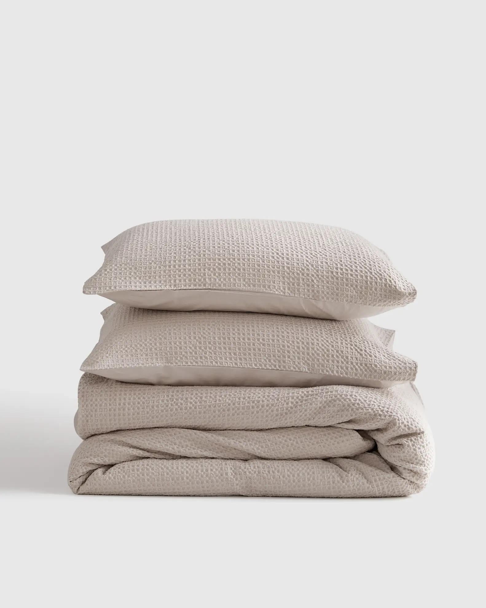 Organic Luxe Waffle Duvet Cover Set | Quince