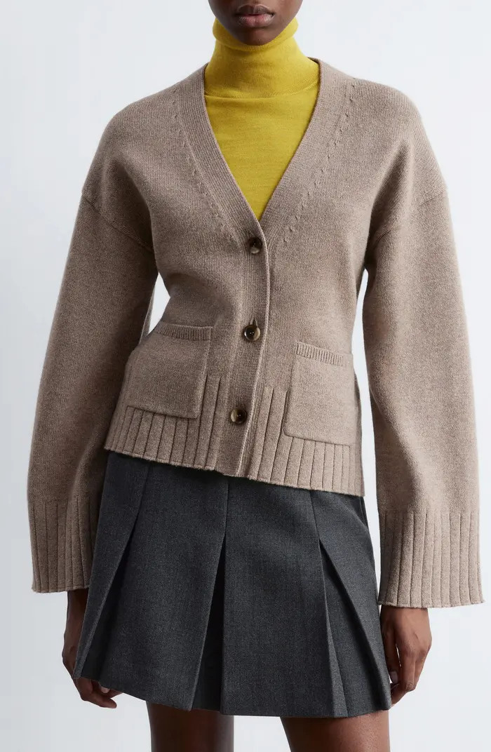 & Other Stories Cotton & Wool Cardigan | Nordstrom | Nordstrom