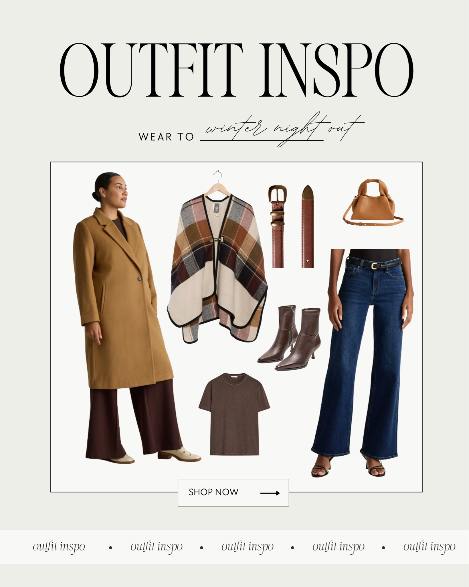 Winter // winter style // night out // date night // girls night // jeans // brown // chocolate brown // coat 

#LTKFindsUnder100 #LTKSeasonal #LTKWorkwear