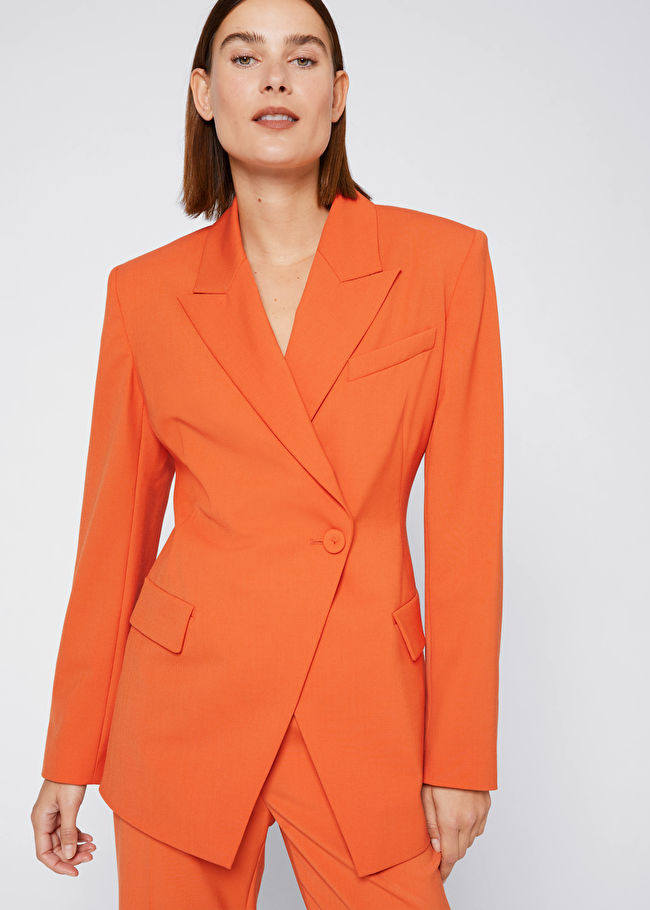 Double-Breasted Asymmetric Blazer | & Other Stories US