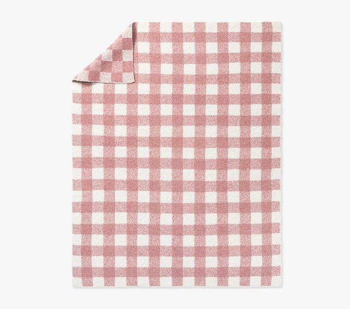 Cozy Buffalo Check Baby Blanket | Pottery Barn Kids