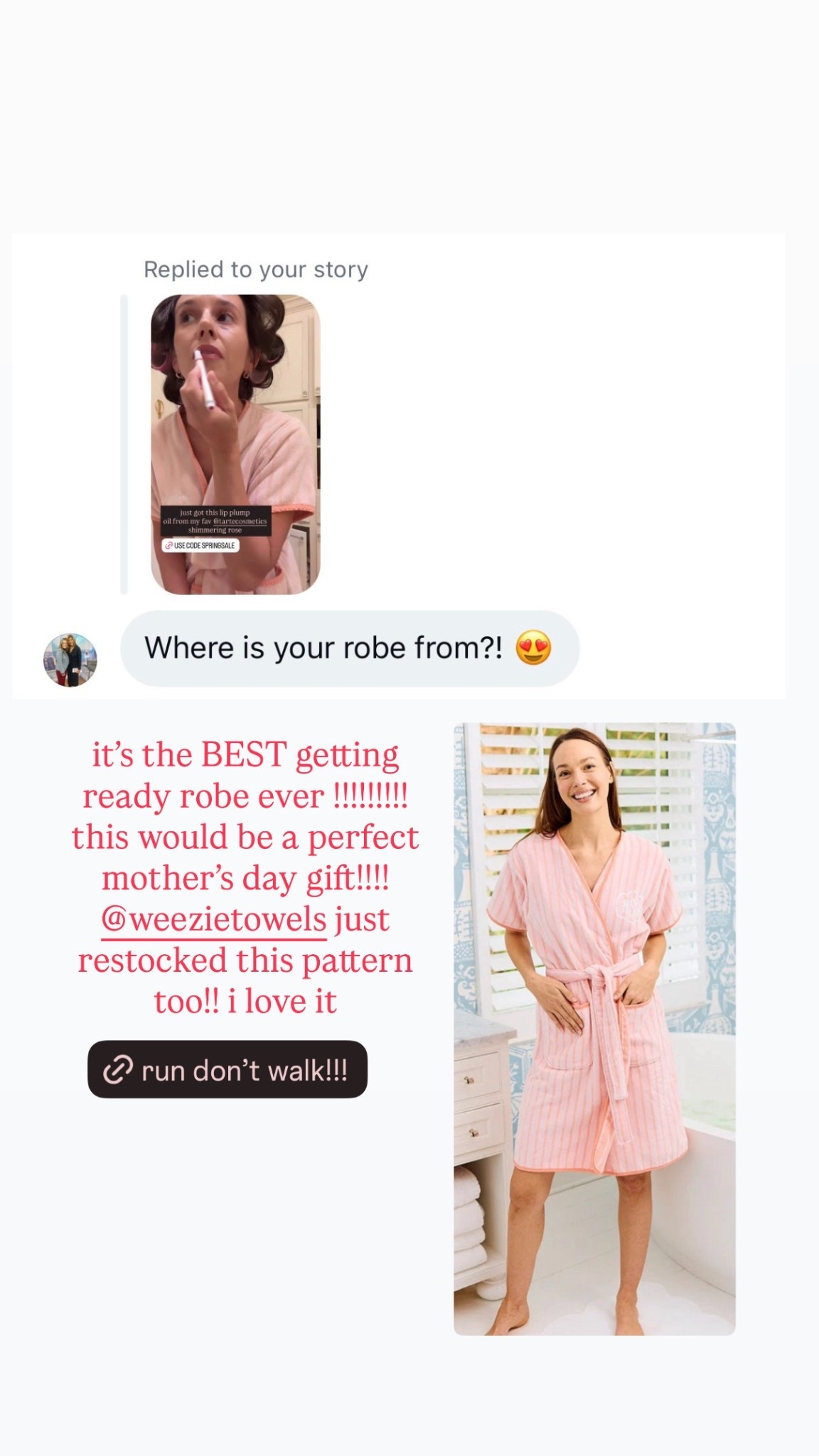 Everyone mother would love this weezie robe for Mother’s Day!!!

#LTKmomlife #LTKMothersDay #LTKselfcare