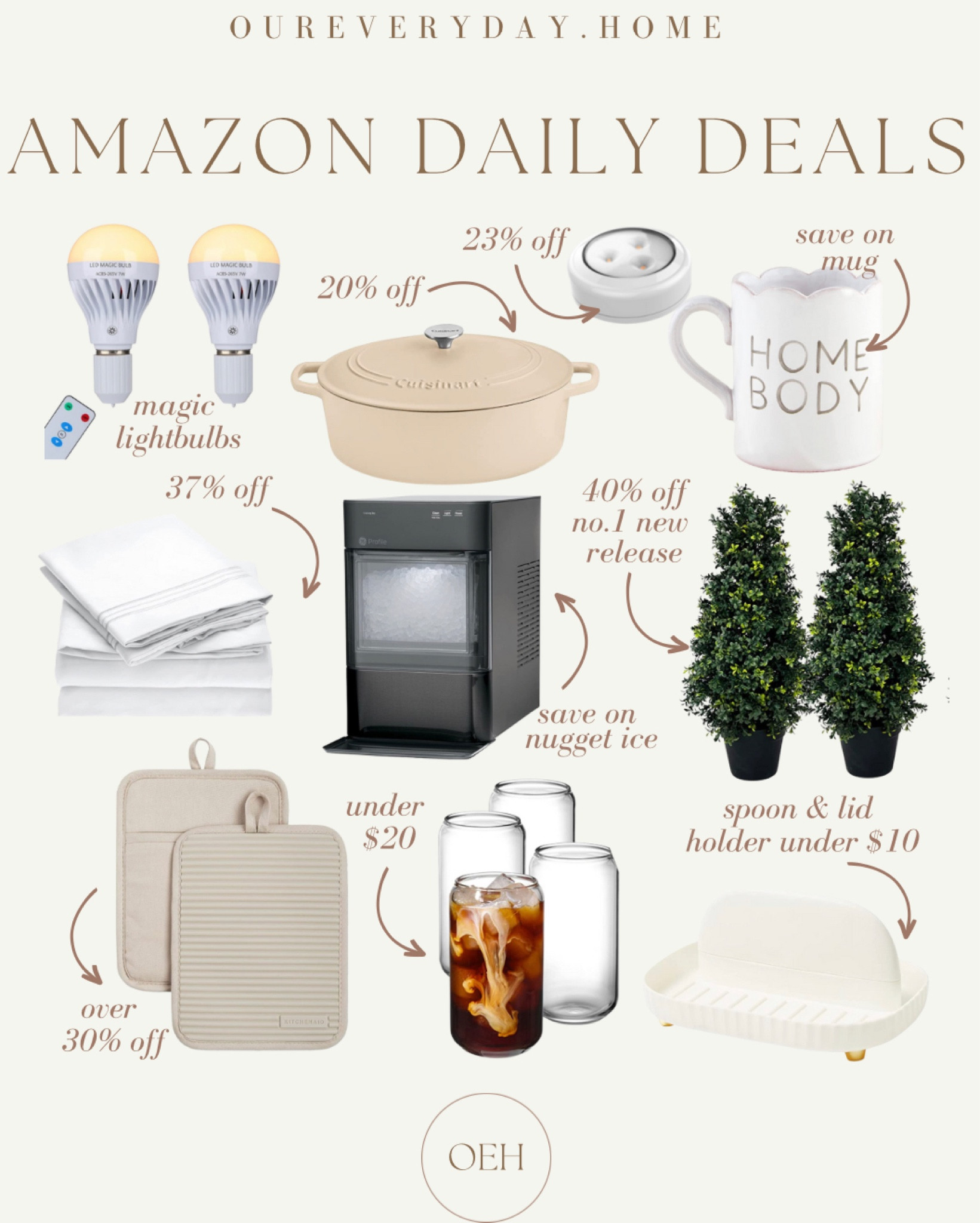 Today’s Amazon Daily Deals 

Amazon home decor, amazon style, amazon deal, amazon find, amazon sale, amazon favorite 

home office
oureveryday.home
tv console table
tv stand
dining table 
sectional sofa
light fixtures
living room decor
dining room
amazon home finds
wall art
Home decor 


#LTKsalealert #LTKunder50 #LTKhome