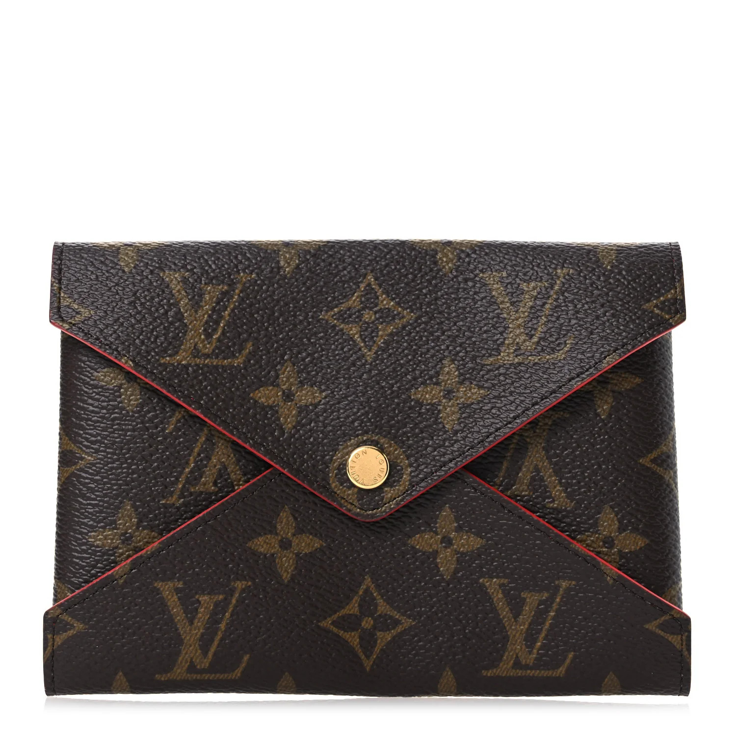 Monogram Medium Kirigami Pochette Insert Coquelicot | FASHIONPHILE (US)