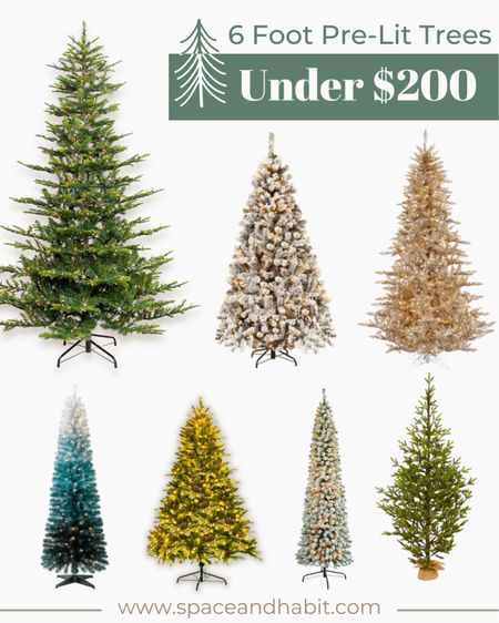 Looking to light up the holiday seasons with a brand new Christmas tree on a budget? Here are a few of my favorite 6ft trees under $200! From traditional to fun and funky there’s a tree for you!  #christmastrees #holidaydecor

#LTKhome #LTKSeasonal #LTKHoliday