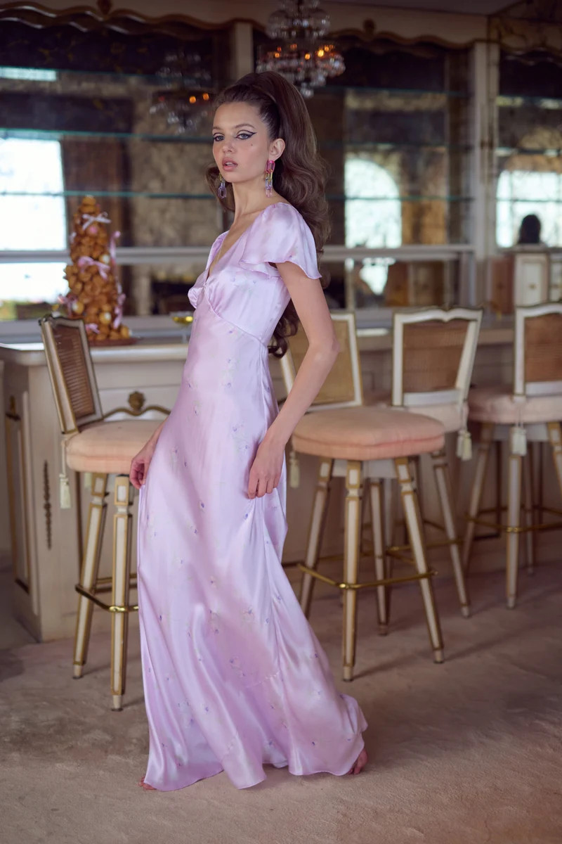 The Valley Girl Flutter Slip Dress | Selkie Collection